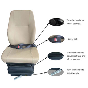 <strong>Grammer</strong> Seat New Grammar Type Driver Seats Mechanical Suspension Seat Construction Seating - Product Image 6
