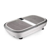 Plateforme vibrante portable avec LED et télécommande, 60 vitesses, double moteur, équipement de fitness à domicile pour petits espaces