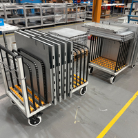 Ligne de production professionnelle de coffrets électriques de 50 m avec capacité de charge de 2500 kg, Pro Hub pour l'assemblage de matériel de commutation industriel