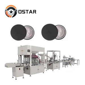 Factory Price Tooth Ice Cream Paste Liquid Packing Machine Line Automatic Can Filling Sealing Packing Machine Line