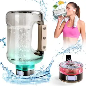 Máquina ionizadora de água de hidrogênio 1.5L portátil Garrafa de água de hidrogênio gerador de garrafa de água de hidrogênio com tecnologia SPE PEM