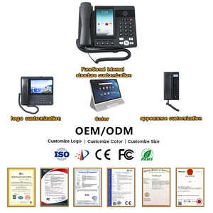 Système de communication sans fil de pièce à pièce, interphone audio mains libres, téléphone LCD anti-brouillage pour hôtel, entrepôt, bureau - Product Image 3