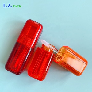 Lz Gói 4.5Ml Vuông Chất Béo Applicator Hình Chữ Nhật Doefoot Son Bóng Ống Tùy Chỉnh Màu Đỏ Cá Nhân <span class=keywords><strong>Lip</strong></span> Gloss Ống Với Hộp - Product Image 5