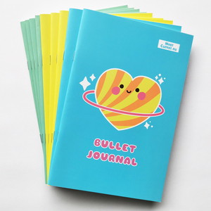 Carnet de notes A5 en papier <span class=keywords><strong>kawaii</strong></span>, impression personnalisée à pois - Product Image 1