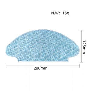 Chiffon de vadrouille pour <span class=keywords><strong>aspirateur</strong></span> robot Tefal Rowentas Explorer X-plorer 20 40 50 Series Pièces de rechange Accessoires - Product Image 2