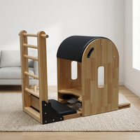 Accesorio para Estudio de Pilates, MJD M301A, Barril de Madera de Roble para Pilates