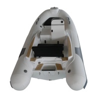 Yacht sportif gonflable en fibre de verre certifié CE de 330 cm (11,8 pi) prêt pour la dérive à grande vitesse