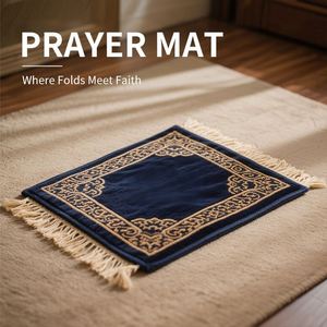 Handmade Muslim <b>Prayer</b> Rug Premium Quality Islamic <b>Mat</b> - Product Image 3