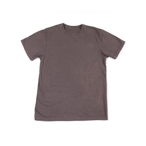 T-shirt pour homme uni à manches courtes, coupe classique, décontracté, confortable, respirant, léger, mode quotidienne, streetwear - Product Image 1