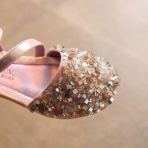 I-0236 New Spring/Summer New Girl Princess Children <b>Shoes</b> Korean Version Sequins Girl <b>Baby</b> <b>Shoes</b> - Product Image 5