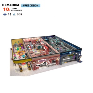 Equipo de Juego de Plástico Suave para Niños, Distribución por Lotes, para Áreas de Juego, Entretenimiento de Salto, Parques Infantiles Interiores, Escuelas - Product Image 2