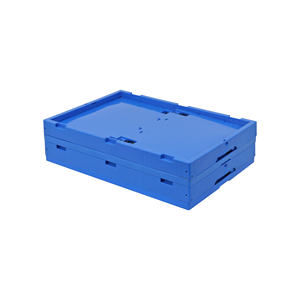Conteneur pliable JOIN avec porte latérale et trappe de sécurité 600x400x340mm, <span class=keywords><strong>caisse</strong></span> de rangement pliable à ouverture supérieure - Product Image 5