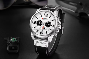 Curren 8314 Logo Reloj Top Brand <b>Wholesale</b> <b>Watch</b> Fashion Leather Quartz Men <b>Watches</b> Casual Date Business Wristwatches for Male - Product Image 2