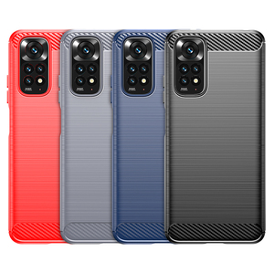 Custodia in Fibra di Carbonio Antiurto per <span class=keywords><strong>Xiaomi</strong></span> <span class=keywords><strong>Redmi</strong></span> <span class=keywords><strong>Note</strong></span> <span class=keywords><strong>11s</strong></span> 11 Pro Versione Globale - Product Image 4