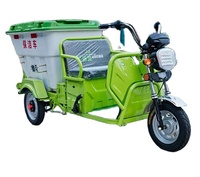 Tricycle à 3 roues, camion à ordures pour l'assainissement environnemental