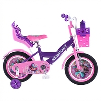 SY Vélo pour filles à prix abordable, 12 et 16 pouces, rose, vélo enfant à une vitesse, bicyclette pour enfants