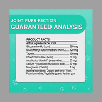 Complément alimentaire liquide naturel pour chats : Glucosamine, Collagène, Huile de saumon, Multivitamines, Suppléments à base de plantes pour la densité osseuse et les articulations