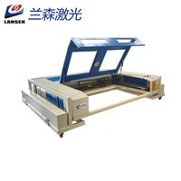 Machine de gravure laser à double tête pour pierre MDF acrylique plastique cuir bois papier caoutchouc contreplaqué Ruida Control