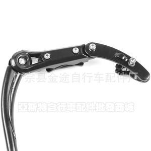 Soporte de aluminio para bicicleta de montaña, soporte de estacionamiento ajustable de 40-45 cm para bicicleta - Product Image 4