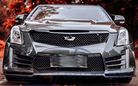 Pièces automobiles en fibre de carbone, mise à jour, pare-chocs avant modifié, garde-boue pour Cadillac ATS 2013-2019, kit carrosserie de type V