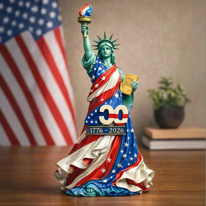Sculptures d'art en gros : <span class=keywords><strong>Statue</strong></span> de la Liberté en résine, modèle du 250e anniversaire américain, pour souvenirs et cadeaux - Product Image 5