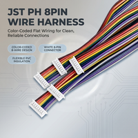 Konektor JST PH 2.0 3 4 5 6 7 8 9 10Pin Kustom, Perakitan Kabel Listrik JST PH, Kabel Harness
