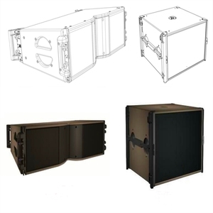 Factory Directly Provide Customized Empty Speaker <strong>Line</strong> <strong>Array</strong> Cabinet for Sale - Product Image 2