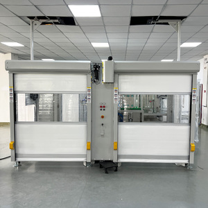 Nhôm Con lăn màn trập cửa nhanh chóng truy cập nhanh cửa cao PVC tốc độ chạy tự động cửa tốc độ cao với động cơ servo - Product Image 1