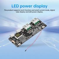 Module de charge et de décharge rapide 22,5 W pour batterie au lithium, double USB, double Type C, carte mère DIY pour alimentation mobile