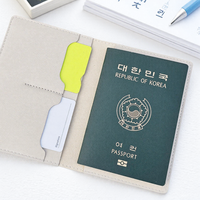 Porte-passeports en gros en cuir PU, étui pour passeport, porte-cartes d'identité, accessoires de voyage