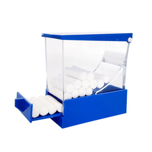 Dental Drawer Cotton <b>Roll</b> <b>Box</b> Plastic Top Dustproof Storage Cabinet Hospital Use Durable White Blue Purple Red - Product Image 2