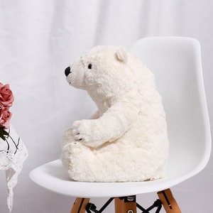 Nuevo Oso Polar de Peluche Blanco y Adorable, Oso Polar de Peluche para Dormir, Mascota de Oso Polar para Decoración Navideña del Hogar - Product Image 2