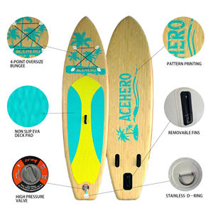 Directement de l'usine |   Nouvelle planche de SUP gonflable ultime avec technologie Drop Stitch et PVC de qualité militaire - Planche <span class=keywords><strong>tout</strong></span>-en-un pour le surf, le <span class=keywords><strong>ski</strong></span> nautique et le paddle - Product Image 5