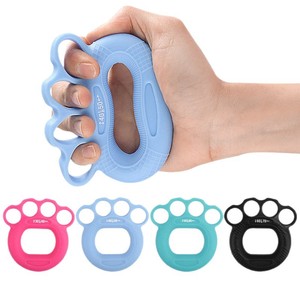 Renforceur de préhension en silicone pour les doigts, entraîneur de rééducation portable pour l'entraînement de la force, logo personnalisé - Product Image 1
