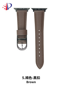 D forma fibbia sottile cinturino in vera pelle per orologio <span class=keywords><strong>Apple</strong></span> 8 <span class=keywords><strong>9</strong></span> 40/44/38mm 42/41/45mm bracciale 49mm per cinturino in pelle Iwatch - Product Image 6