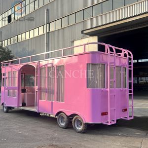 Hot Selling Commercial Electric Stainless Steel Multifunctional Food Trailer Cart for Fast Food Outdoor Use - Product Image 3