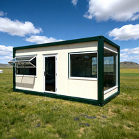 Maison préfabriquée mobile à montage et démontage rapides, maison conteneur pliable multi-usages