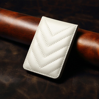 Premium PU-Leder Handy-Zubehör Aufkleber Visitenkartenhalter für Universelle Kompatibilität