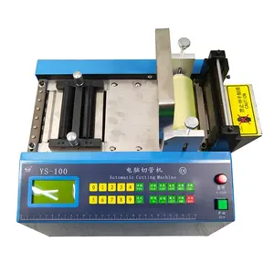 YS-100 Electrical Automatic Tape Cutting Machine For Ribbon Belt Webbing Leather Polyester Material