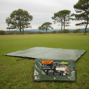 Bâche Truper Expert 4 m x 3 m vert olive, robuste, pour camping en extérieur - Product Image 2