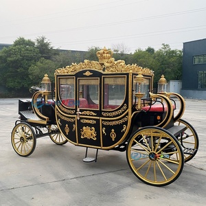 Charrette électrique royale européenne à quatre roues, prix d'usine, charrette de tourisme, garantie 1 an, charrette de mariage - Product Image 3
