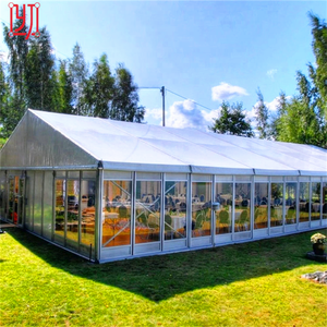 Carpa de Exposiciones al Aire Libre de 50 m de Ancho para 500 Personas, Carpa Grande de Aluminio y PVC para Bodas y Fiestas en Venta - Product Image 6