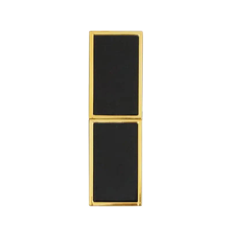 Vierkante Gouden Lijndiameter 12.1Mm Lege Buis Marmeren Patroon Lippenstift Buis Voor Schoonheid