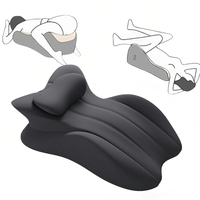 Coussin de tête de lit en mousse à mémoire de forme amélioré pour le bien-être sexuel du couple, soutien lombaire, anti-ronflement, lecture, soulagement du stress