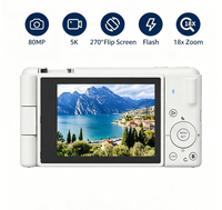 Pasokan Pabrik Kamera Aksi CMOS Ultra HD 5K Layar Putar 2.8 Inci 10x-20x 30fps Pengambilan Video Anti-Goyang Sudut Lebar 90° MicroSD