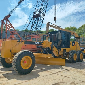 รถเกรดเดอร์มือสอง Caterpillar 140H น้ำหนัก 16 ตัน เครื่องยนต์ Cat 3306DI แท้ ทนทาน แรง ทรงพลัง สภาพการทำงานดี - Product Image 2