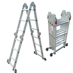 Thang mở rộng Hợp kim nhôm đa năng có thể gập lại với chân chống trượt thang Hợp kim nhôm - Product Image 1