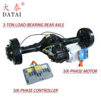 DATAI 72V 10000W PMSM six phases, IP67, essieu arrière de 3 tonnes, tricycles et quads à charge lourde