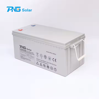 Batterie gel au plomb 12V 24V à cycle profond 50Ah 100ah 200Ah batterie à énergie solaire OEM PNG au meilleur prix