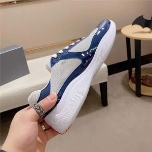 Chaussures en maille respirantes de haute qualité pour hommes, style rétro, tendance mode, pour toutes les saisons - Chaussures de luxe de créateur American Cup pour le printemps - Product Image 3